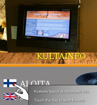 Multimediaesitys museo - animaatio ääni ja video